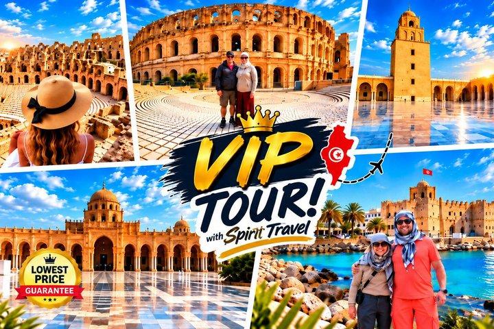 VIP Tour: El Jem, Kairouan, Monastir/Sousse | Pickup Included