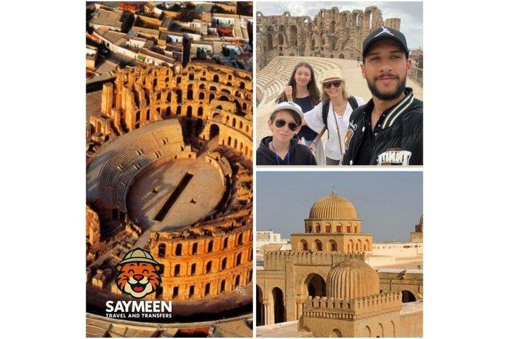 El Jem , Kairouan and Sousse\monastir full day trip by SAYMEEN