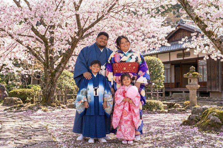浅草でプラスサイズ着物レンタル＆写真撮影