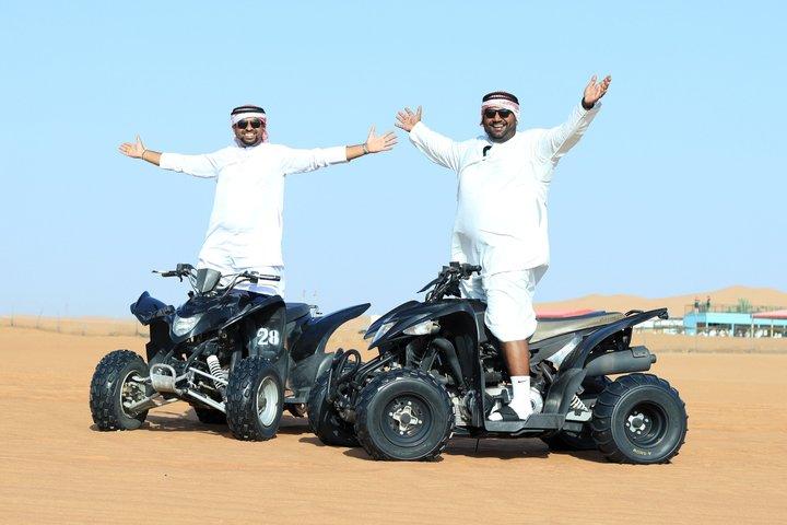 6-ドバイ砂漠サファリ（BBQディナー＆クワッドバイク付き）