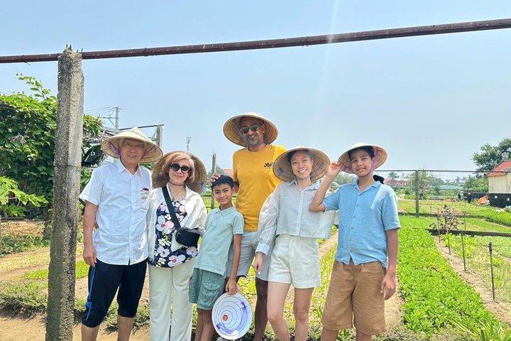 プライベートトラケ有機農園、市場とサイクリング料理教室