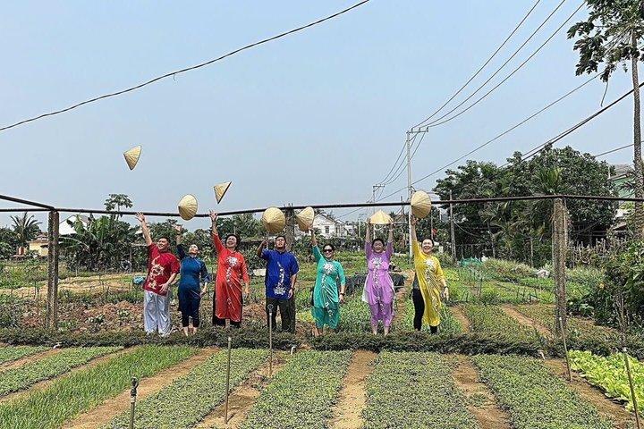 プライベートトラケ有機農園、市場とサイクリング料理教室