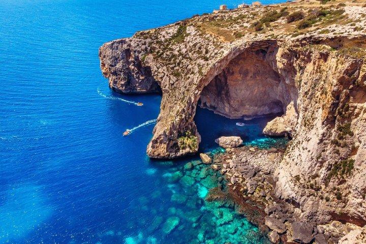Malta Privat tur: 5 timers Mosta Dome, Mdina, Dingli Cliff's & Blue Grotto