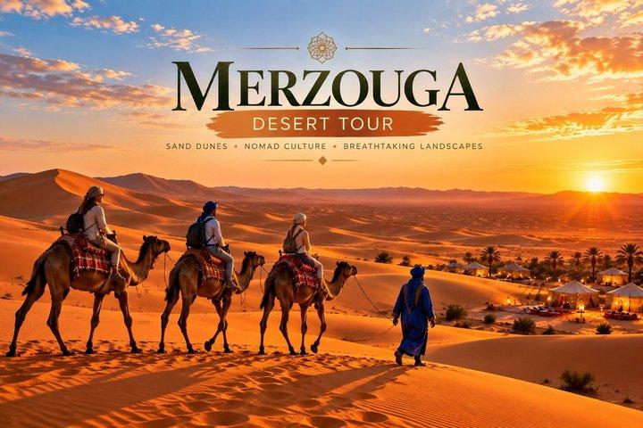 Tour di 3 giorni da Marrakech al deserto di Merzouga con trekking in cammello