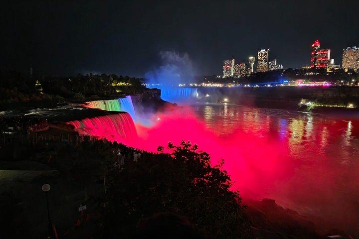 Niagara State Park Sunset Tour with Falls Illumination/fireworks