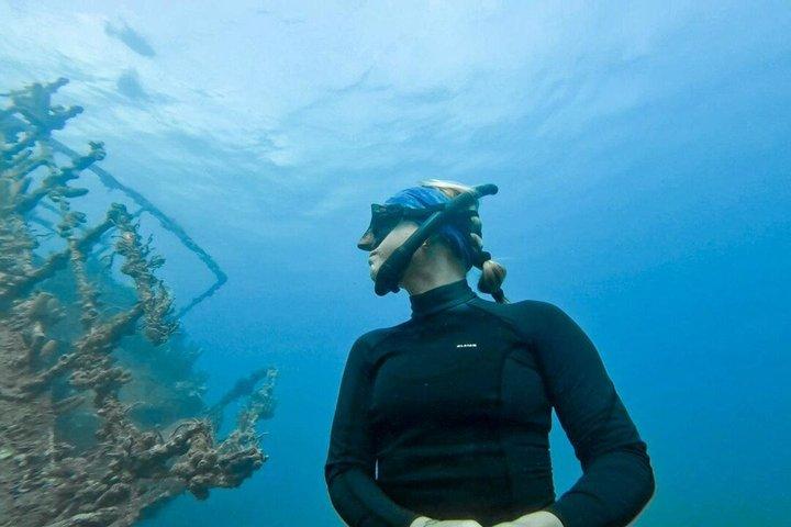 Entdecken Sie Freitauchen mit Underdog Divers Aruba