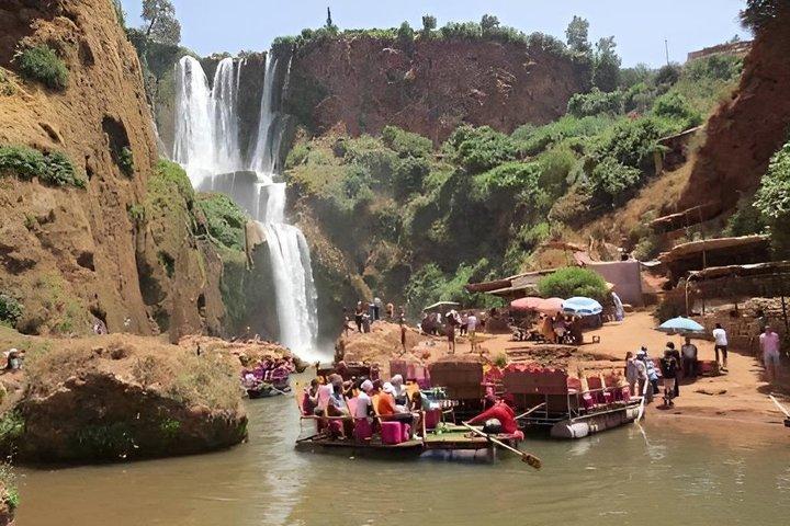Marrakesh: Ouzoud Waterfalls & Boat Trip & Local Guide