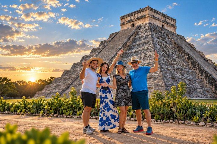 Discover Chichén Itzá from Valladolid: Local Guide, Cenote & Meal