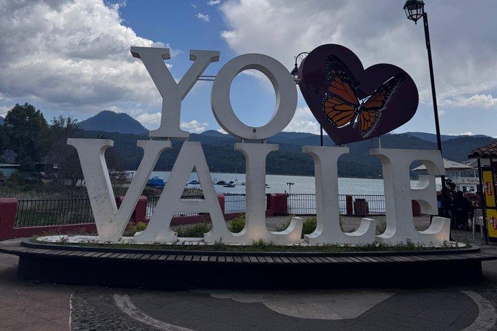 Valle de Bravo, Bridal Veil waterfall and viewpoint from CDMX