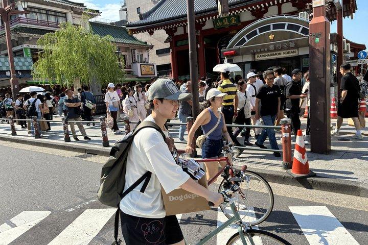 認定ガイド付き東京シティ歴史サイクリングツアー