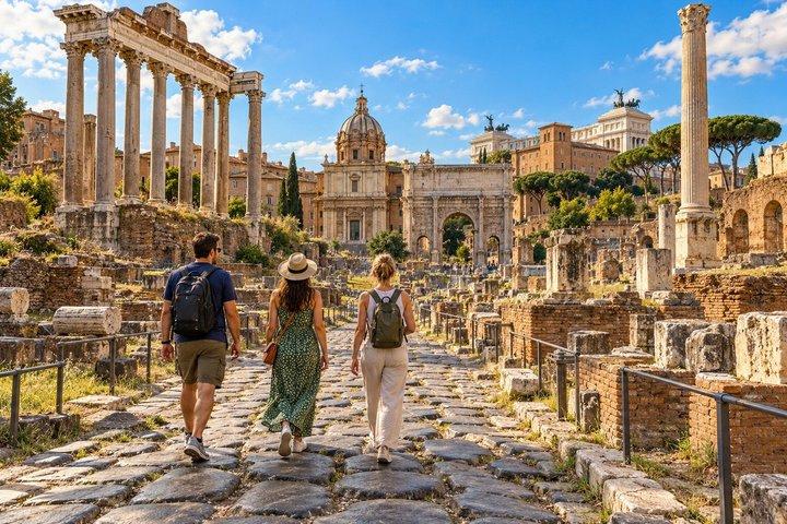 Rom : Kolosseum, Forum und Palatin mit Arena-Zugang + Audioguide