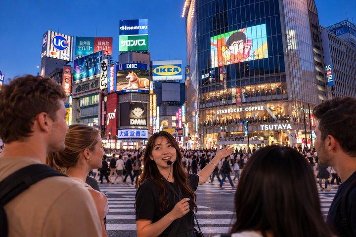 Shibuya Night Walking Tour : Hidden Side of Japan (2-hours)