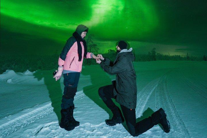 アラスカ州フェアバンクスのプライベートオーロラ撮影ツアー