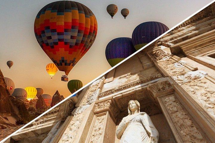 オールインクルーシブトルコツアー：ボドルム、パムッカレ、エフェソス、カッパドキア