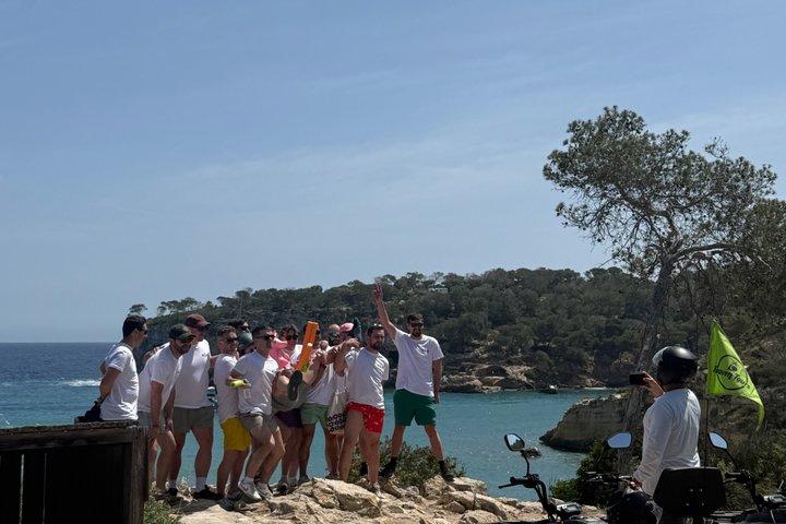 Mallorca: Quad tour in Magaluf through coves, viewpoints, and cliffs