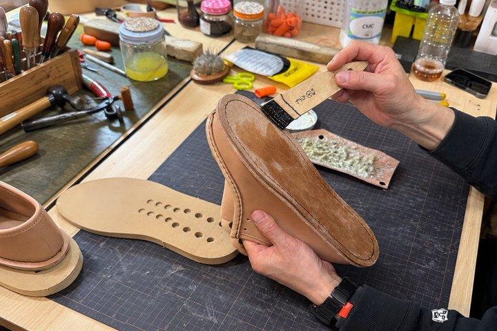 Tokyo Handgestickt, selbstgemachte Leder-Mokassin-Schuhe