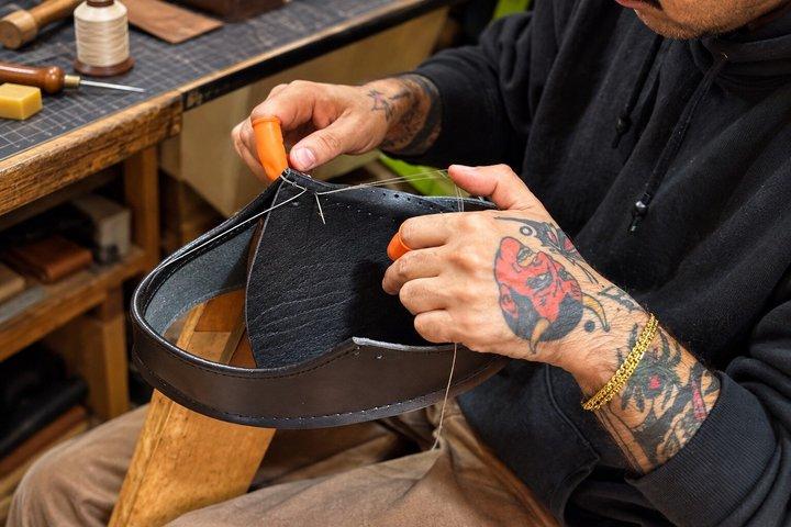 Tokyo Handgestickt, selbstgemachte Leder-Mokassin-Schuhe