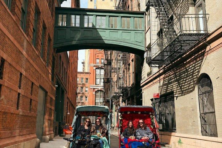 ニューヨークの映画・テレビ撮影ロケ地プライベートペディキャブツアー