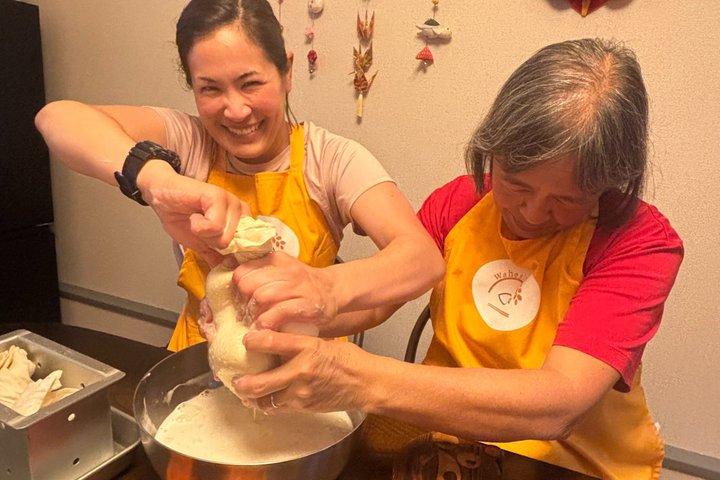 京都の大豆を使った新鮮な豆腐