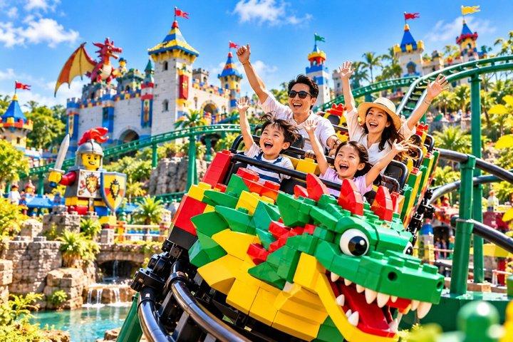 シンガポール - LEGOLAND マレーシア プライベート往復チケットオプション