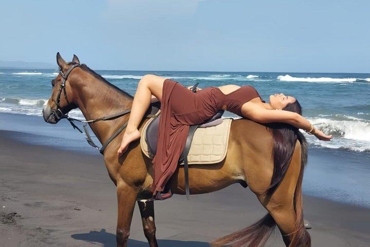 Bali Saba Horse Riding Through a Local Temple Experience