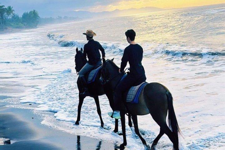 Bali Saba Horse Riding Through a Local Temple Experience