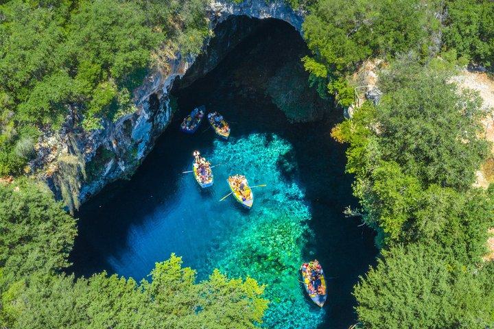 Kefalonia Private Tour: Melissani Lake, Winery & Myrtos Swimming