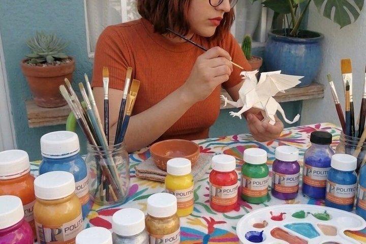 Paint Your Own Alebrije Class in Mexico City