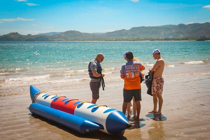 ATVまたはUTVアドベンチャーとバナナボートでコンチャルビーチへ
