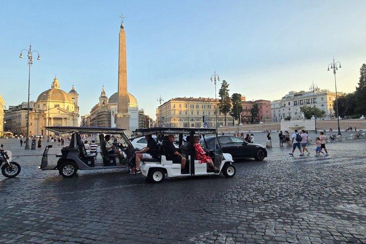 ローマ小グループゴルフカートツアー