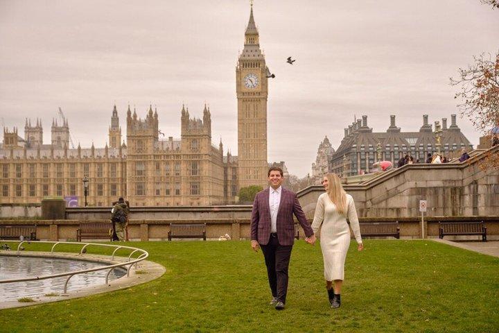 ロンドン ウェストミンスターとビッグ ベンのプライベート プロ写真撮影 60 分