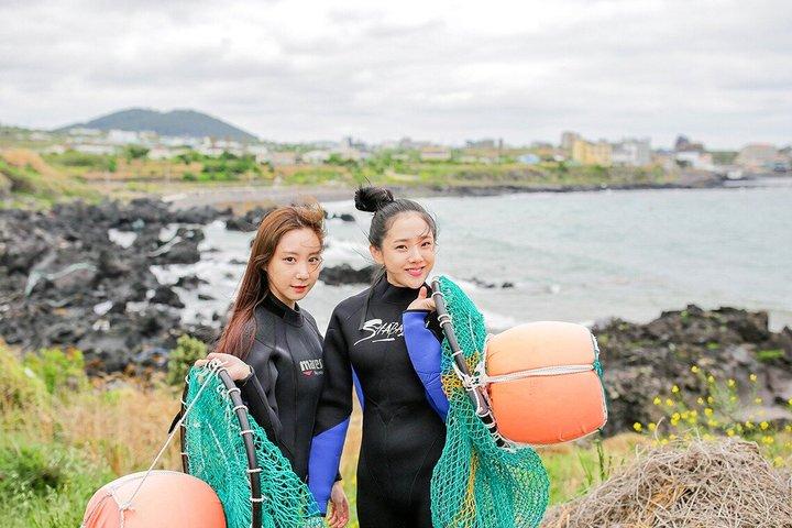 済州西南海女体験＆漢拏山ユネスコツアー