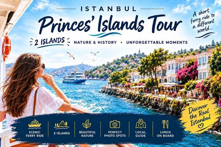 Tour delle Isole dei Principi da Istanbul (2 Isole)
