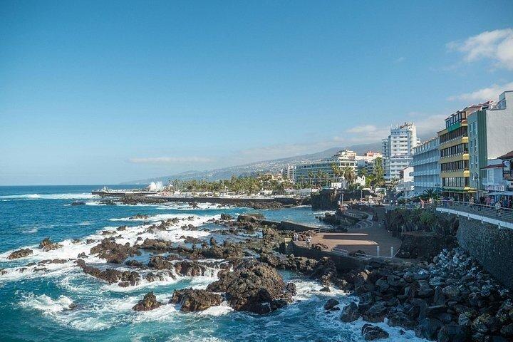 テネリフェのベスト：港からのピックアップ付きパノラマ海岸ツアー