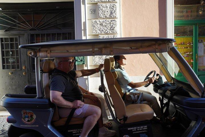 Rome：ゴルフカートでピザと屋台料理でローマを味わう