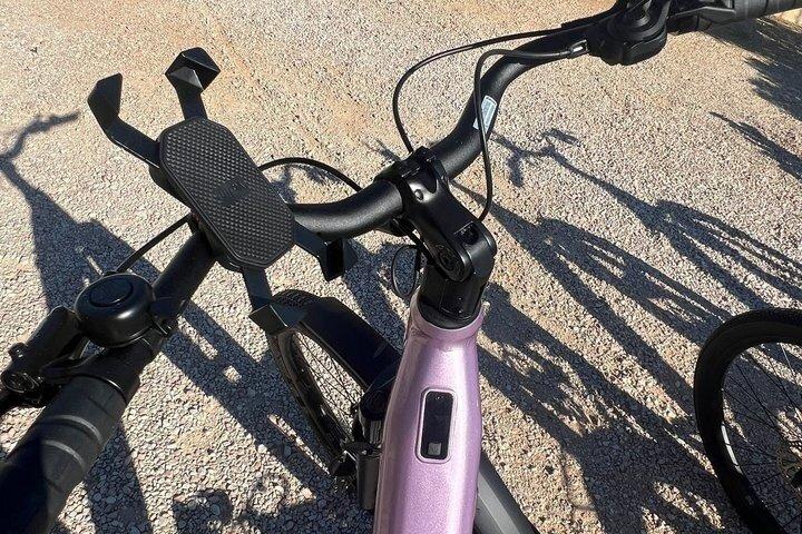 カンナラ（PG）での電動自転車レンタルとエキストラバージンオリーブオイルの試飲体験