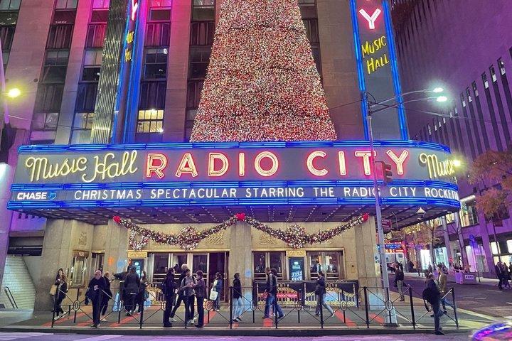 ニューヨークミッドタウンとセントラルパークでのクリスマスバイクツアー