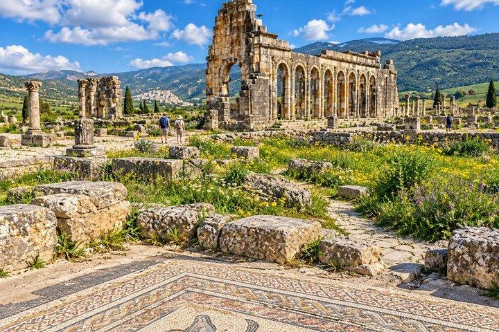 フェズ発ヴォルビリス、ムーレイ・イドリス、メクネスへの日帰り旅行