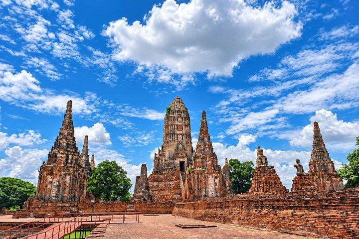 Ayutthaya Private Tour : Optionale Tages- oder Sonnenuntergangsbootfahrt