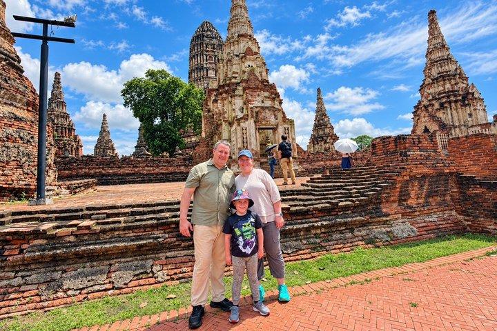 Ayutthaya Private Tour : Optionale Tages- oder Sonnenuntergangsbootfahrt