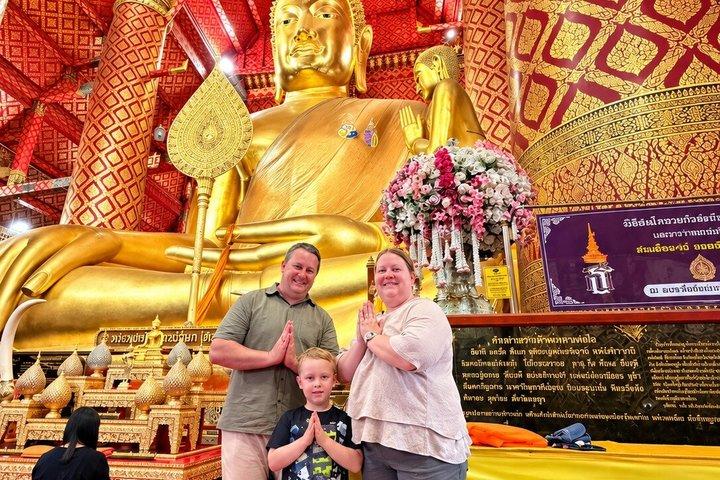 Ayutthaya Private Tour : Optionale Tages- oder Sonnenuntergangsbootfahrt