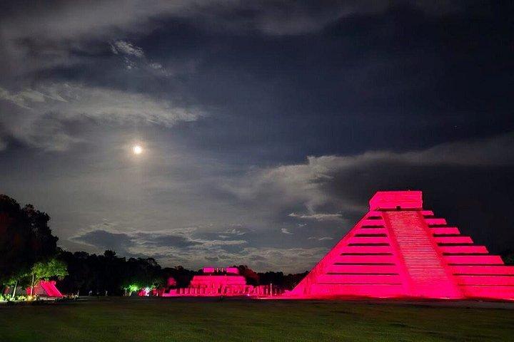 Chichén Itzá Mayan Nights & Cenote Hubiku from Riviera Maya