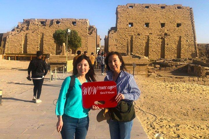 Privé Luxor dagtocht vanuit Caïro met vlucht
