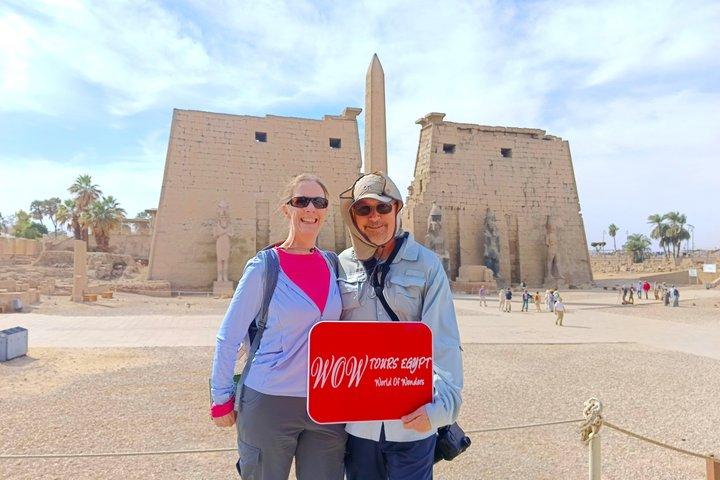 Privé Luxor dagtocht vanuit Caïro met vlucht