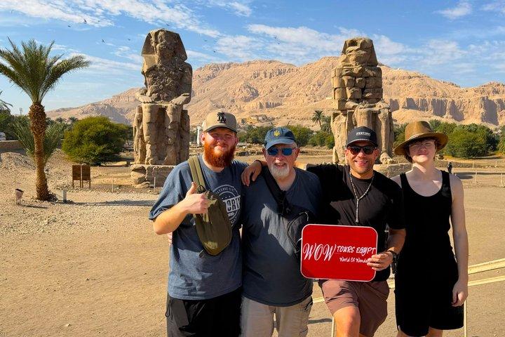 Privé Luxor dagtocht vanuit Caïro met vlucht
