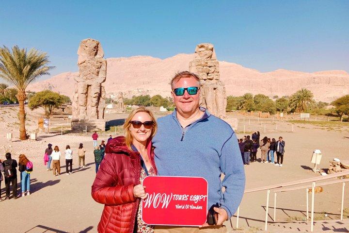 Privé Luxor dagtocht vanuit Caïro met vlucht