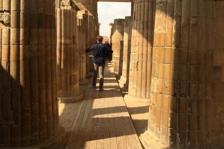 Saqqara & Giza Pyramids Tour with Camel Ride