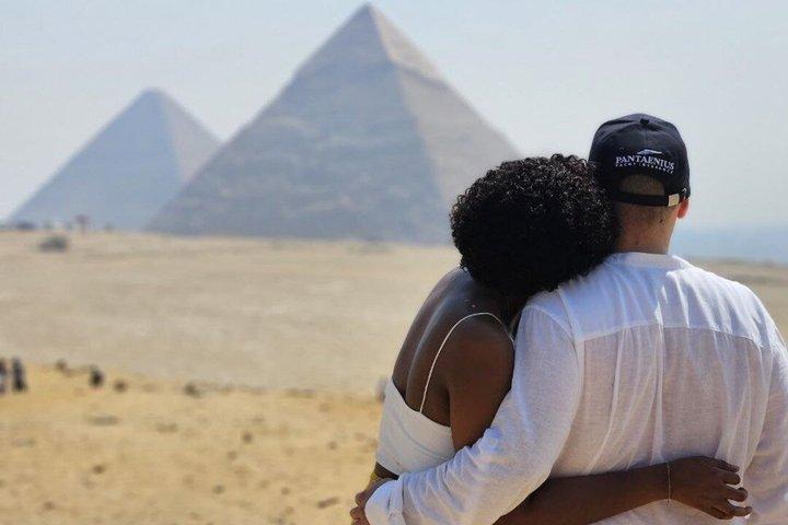 Saqqara & Giza Pyramids Tour with Camel Ride