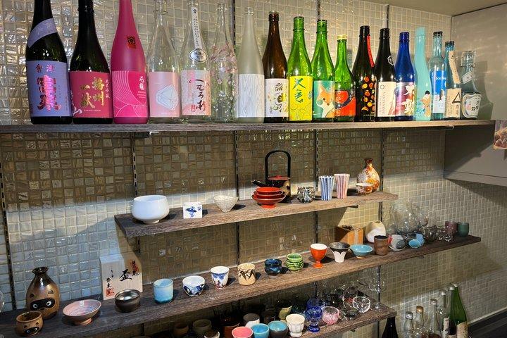 大阪酒試飲＆たこ焼き体験