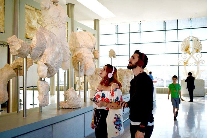 E-billetter til Acropolis Hill og Acropolis Museum med 3 lydguider